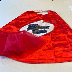 Wonder crew cape and skirt. Kids costume super cute and kind.